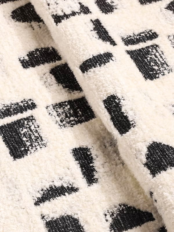 MILAN Țesătură Jacquard Geometrică Artistică
